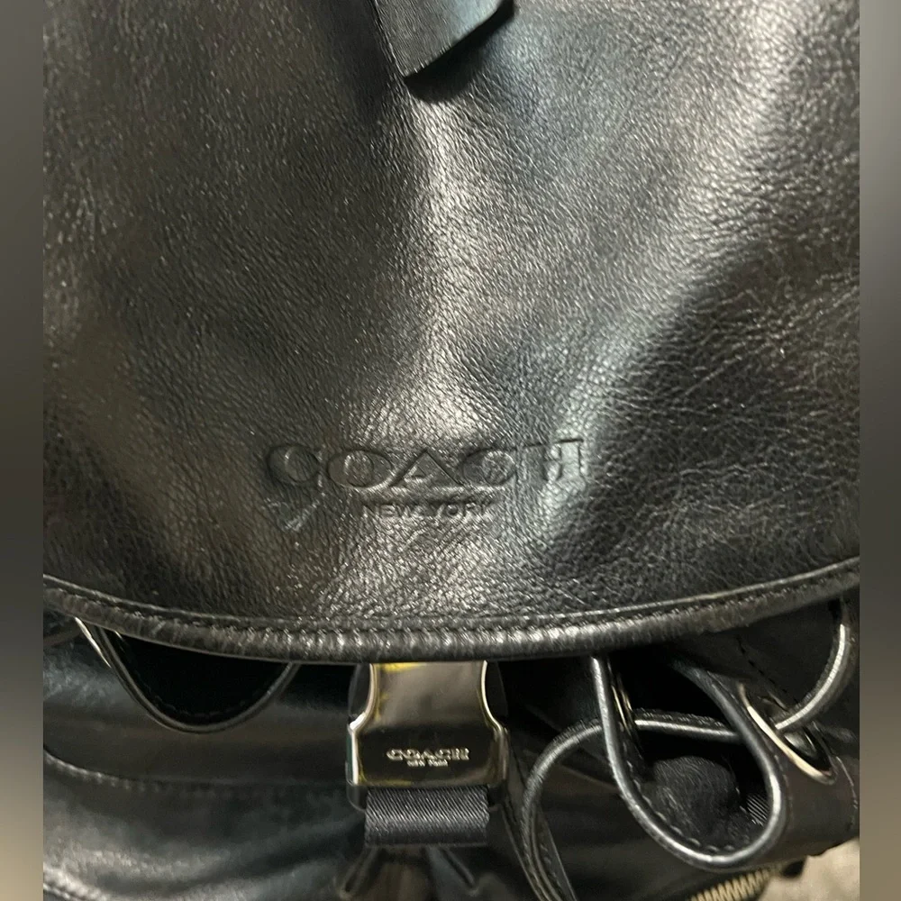 Coach Genuine Leather Backpack - Picture 7 of 7